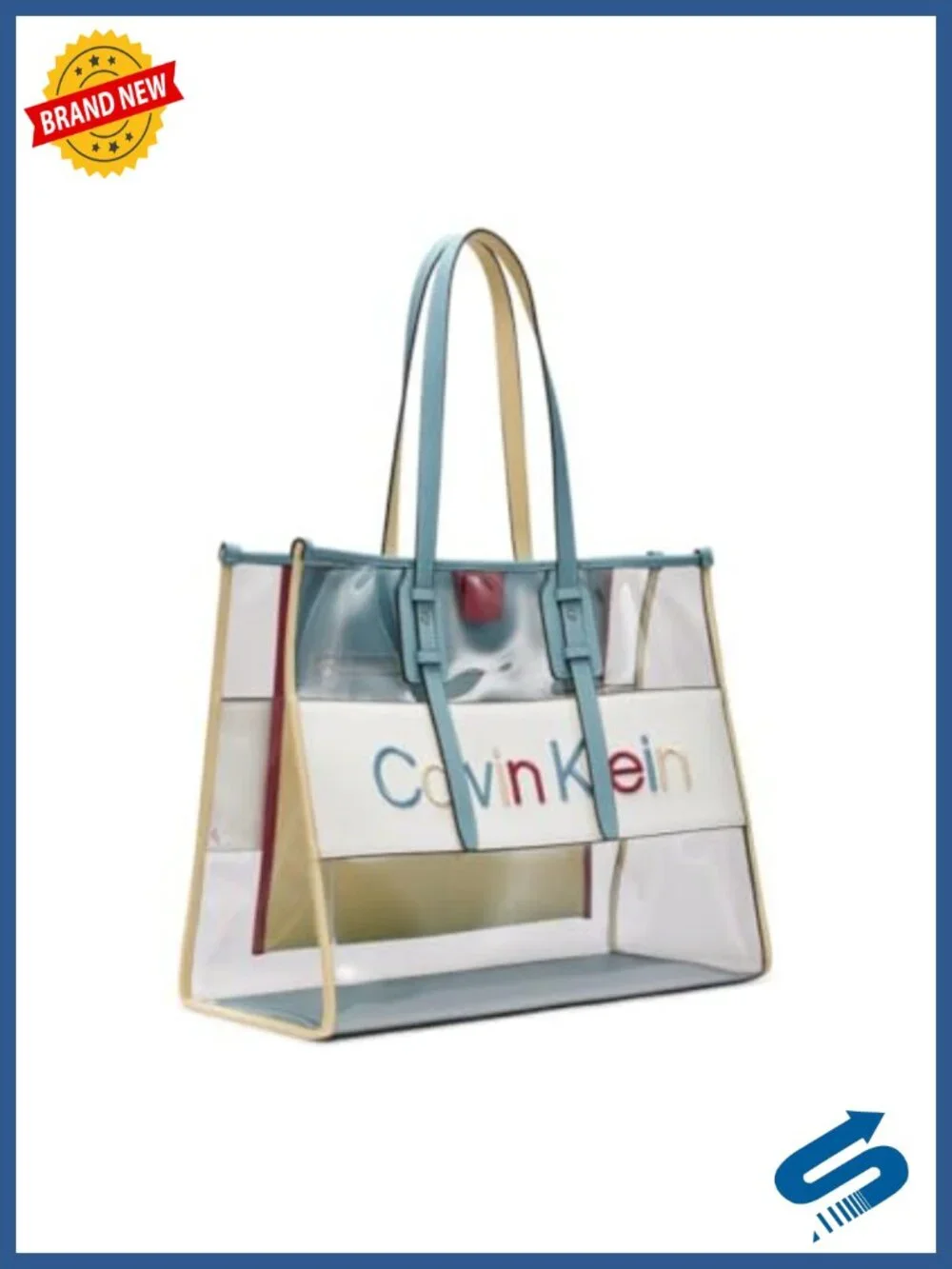 Vegan Leather Extra Large Tote Shoulder Bag with Magnetic Closure